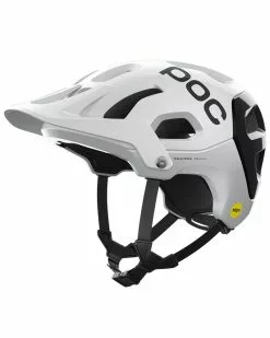 Poc Tectal Race MIPS Casco MTB, Hydrogen White/Uranium Black