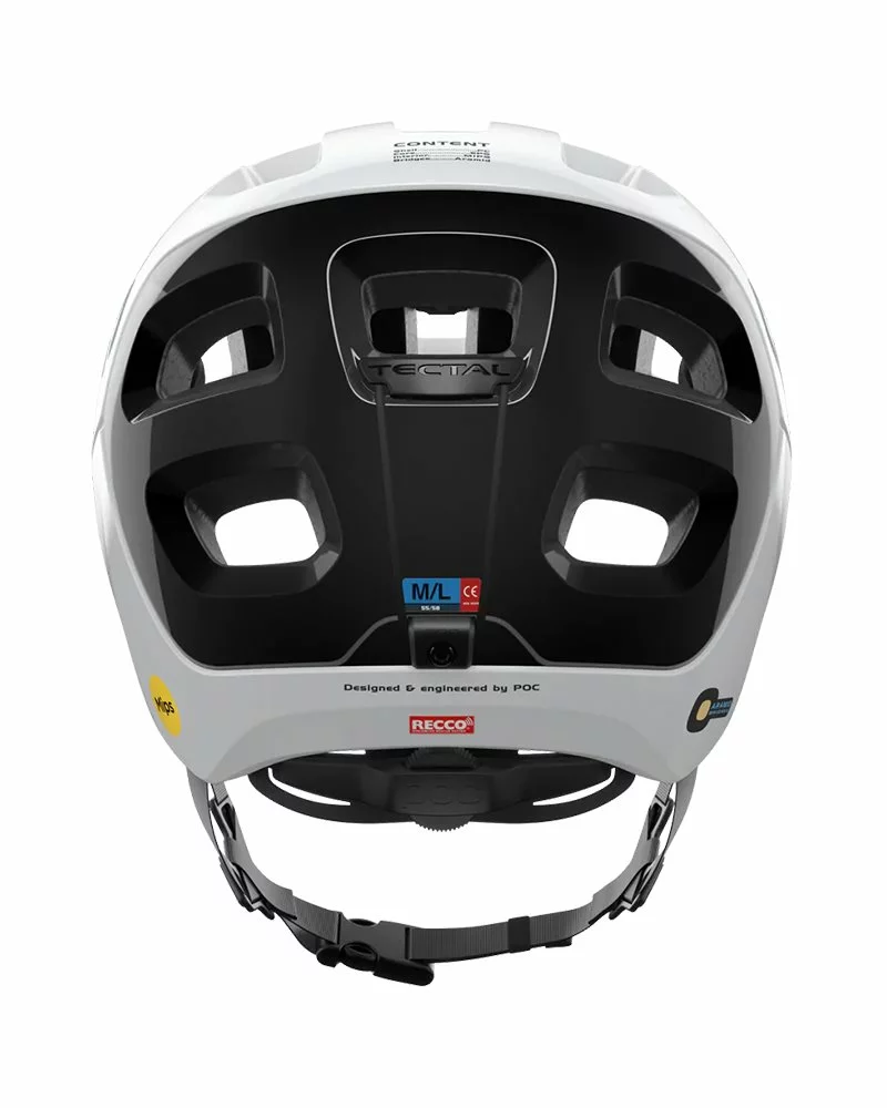 Poc Tectal Race MIPS Casco MTB, Hydrogen White/Uranium Black 6 Poc Tectal Race MIPS Casco MTB, Hydrogen White/Uranium Black - immagine 4