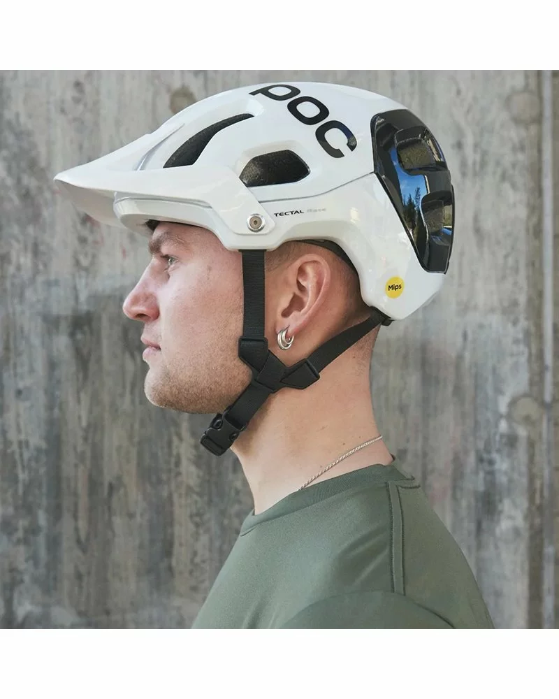 Poc Tectal Race MIPS Casco MTB, Hydrogen White/Uranium Black 8 Poc Tectal Race MIPS Casco MTB, Hydrogen White/Uranium Black - immagine 6