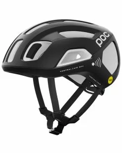 Poc Ventral Air MIPS NFC Casco Strada, Uranium Black/Hydrogen White Matt