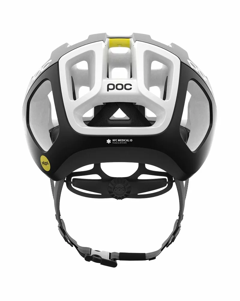 Poc Ventral Air MIPS NFC Casco Strada, Uranium Black/Hydrogen White Matt 6 Poc Ventral Air MIPS NFC Casco Strada, Uranium Black/Hydrogen White Matt - immagine 4