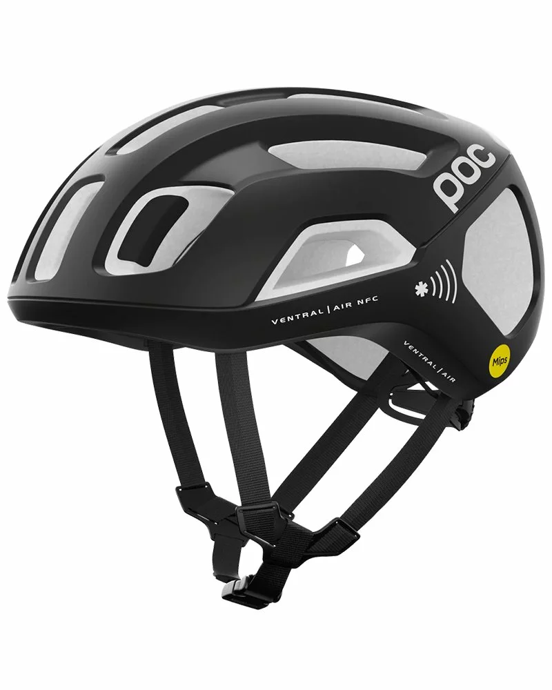 Poc Ventral Air MIPS NFC Casco Strada, Uranium Black/Hydrogen White Matt 3 Poc Ventral Air MIPS NFC Casco Strada, Uranium Black/Hydrogen White Matt