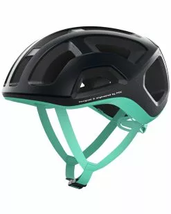 Poc Ventral Lite Casco Strada, Uranium Black/Fluorite Green Matt