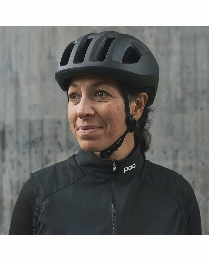 Poc Ventral MIPS Casco Strada, Uranium Black Matt 8 Poc Ventral MIPS Casco Strada, Uranium Black Matt - immagine 6