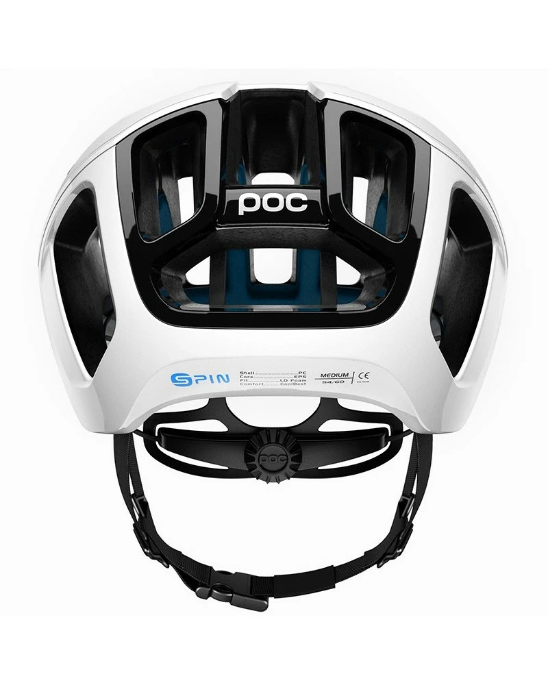Poc Ventral Spin Casco Strada, Hydrogen White Raceday 6 Poc Ventral Spin Casco Strada, Hydrogen White Raceday - immagine 4