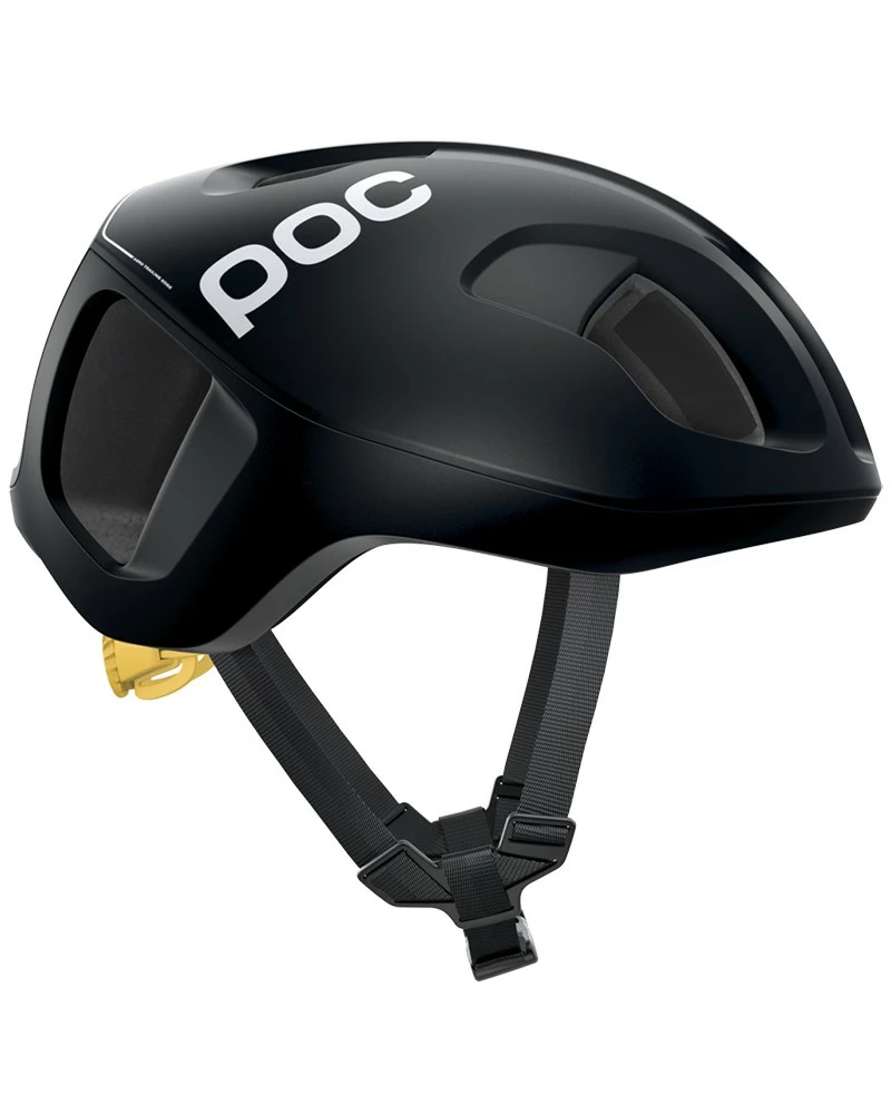 Poc Ventral Spin Casco Strada, Uranium Black/Sulfur Yellow Matt 5 Poc Ventral Spin Casco Strada, Uranium Black/Sulfur Yellow Matt - immagine 3