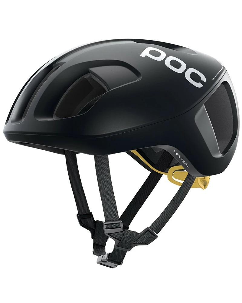 Poc Ventral Spin Casco Strada, Uranium Black/Sulfur Yellow Matt 3 Poc Ventral Spin Casco Strada, Uranium Black/Sulfur Yellow Matt