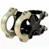 Renthal Attacco Manubrio MTB Apex 50mm 31.8, Nero/Oro (Alluminio) -Vendite Caschi renthal attacco manubrio mtb apex 50mm 318 nero oro alluminio