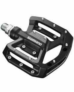 Shimano Pedali MTB Flat GR500, Nero
