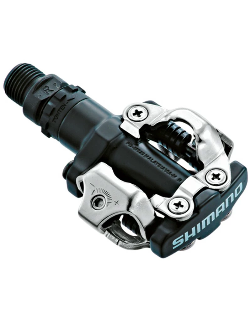 Shimano Pedali MTB M520 SPD Con Tacchette SM-SH51, Nero 3 Shimano Pedali MTB M520 SPD Con Tacchette SM-SH51, Nero