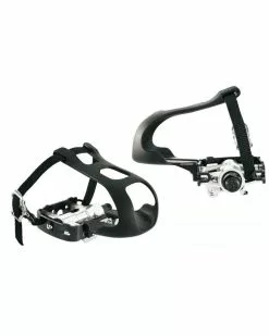 VP Components Pedali Da Spin Bike Dual Function, Corpo E Gabbia In Alluminio Forgiato