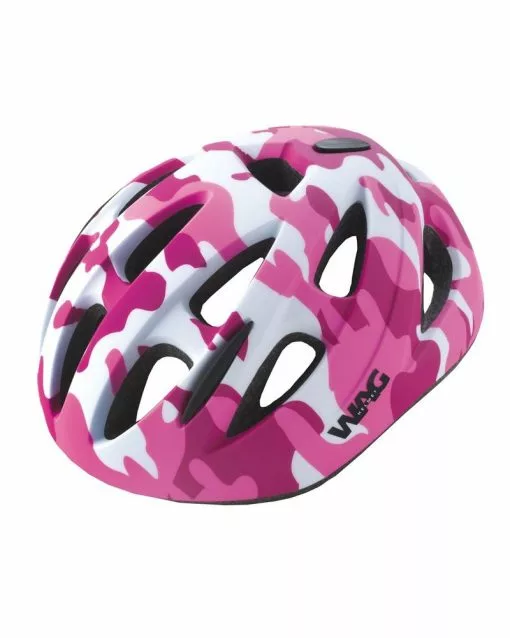 Wag Casco Sky Per Bambina, Taglia XS Fantasia Mimetica Rosa, Finitura Opaca 7 Wag Casco Sky Per Bambina, Taglia XS Fantasia Mimetica Rosa, Finitura Opaca -Vendite Caschi wag casco sky per bambina taglia xs fantasia mimetica rosa finitura opaca