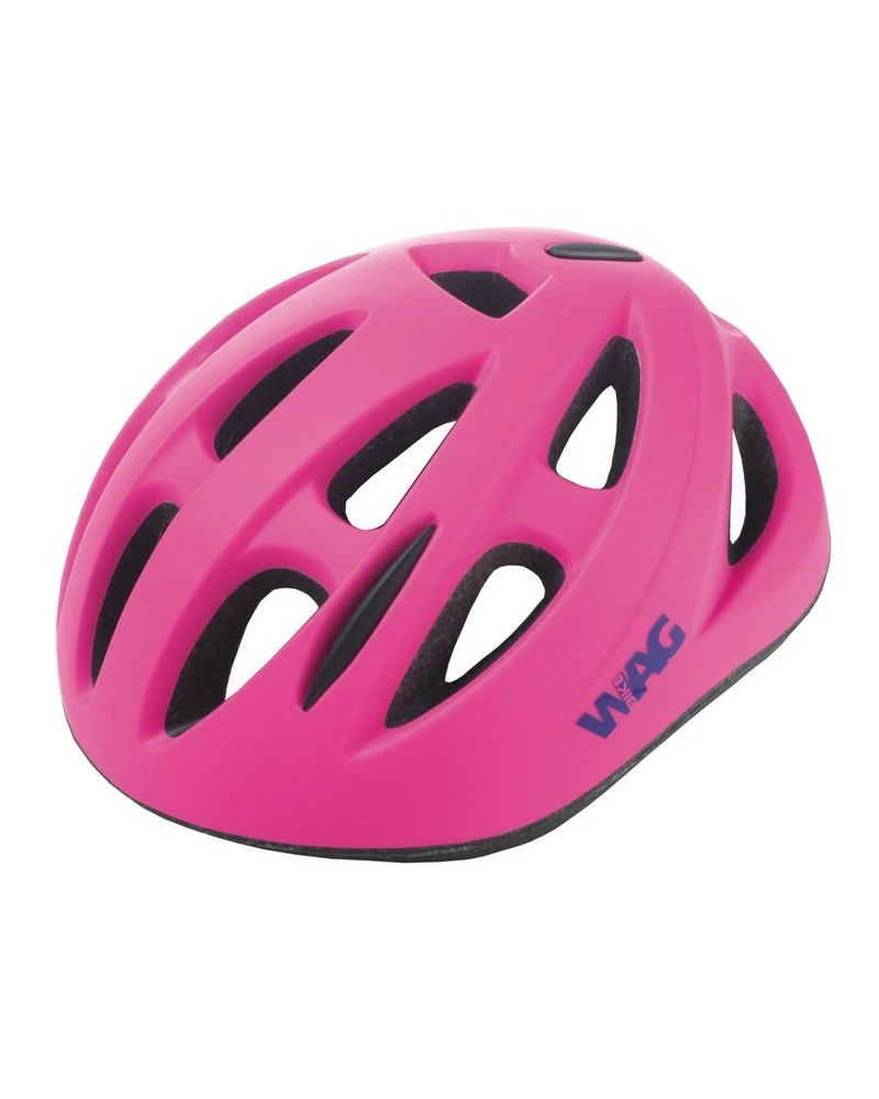 Wag Casco Sky Per Bambino, Taglia XS Rosa Fluo, Finitura Opaca 3 Wag Casco Sky Per Bambino, Taglia XS Rosa Fluo, Finitura Opaca