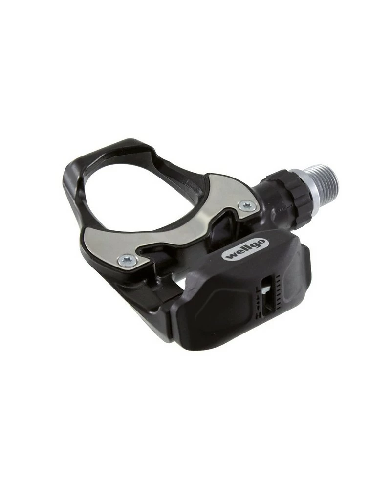 Wellgo Pedali Corsa, Keo System, Corpo In Alluminio, Perno In Cr-Mo Su Sfere Nero 3 Wellgo Pedali Corsa, Keo System, Corpo In Alluminio, Perno In Cr-Mo Su Sfere Nero
